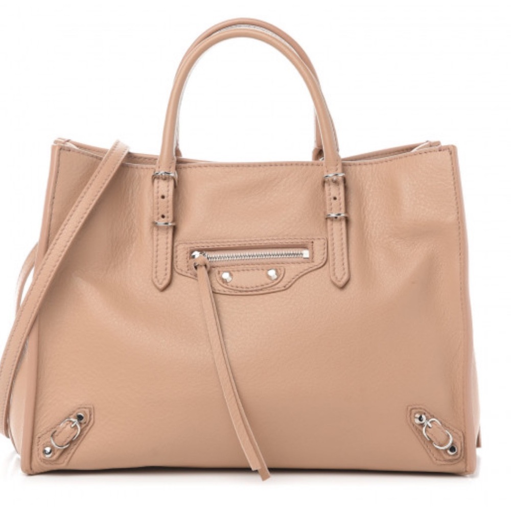 Balenciaga city bag in blush pink